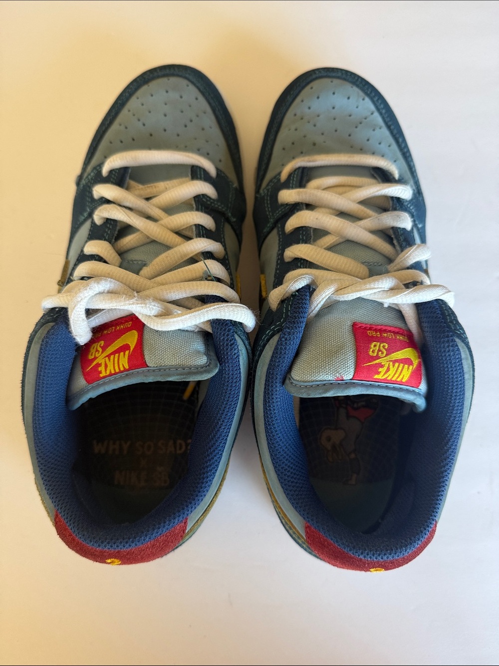 Nike SB Why So Sad x Multicolor Skate Shoes men’s 8
